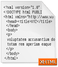 منظور از xHTML چیست ؟