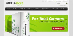 دانلود قالب فروشگاهی MegaStore