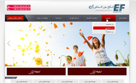 طراحی سایت کالج بین المللی EF
