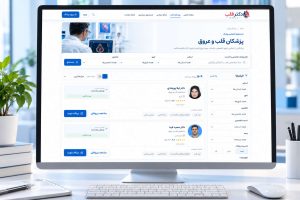طراحی سایت دکتر قلب؛ معرفی پزشکان قلب | آوا